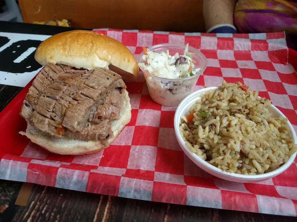 BBQ Brisket Sandwich